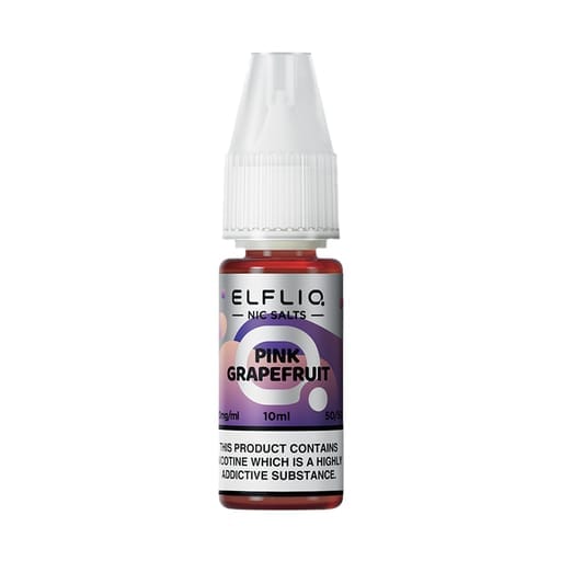 ELF BAR - ELFLIQ - PINK GRAPEFRUIT - 10ML NIC SALT ( Box of 10)
