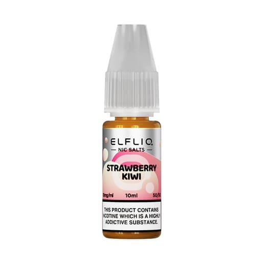 ELF BAR - ELFLIQ - STRAWBERRY KIWI - 10ML NIC SALT (Box of 10)